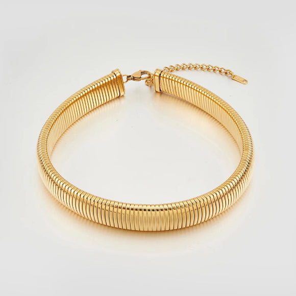 20mm-Choker-Necklace-Collar-gold-plated 