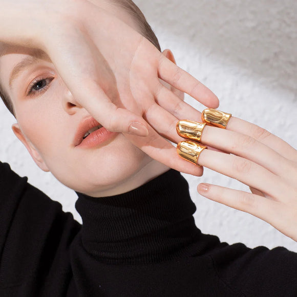 Creative-Punk-Nails-Ring-18K-Gold-Plated