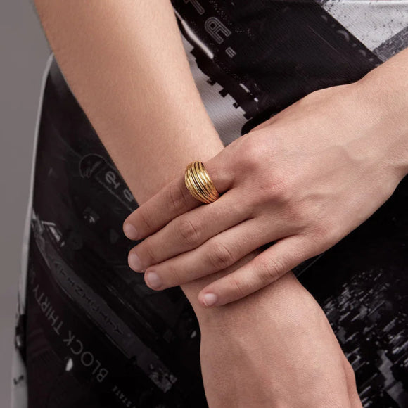 Elegant-Chunky-Rings-For-Women-model