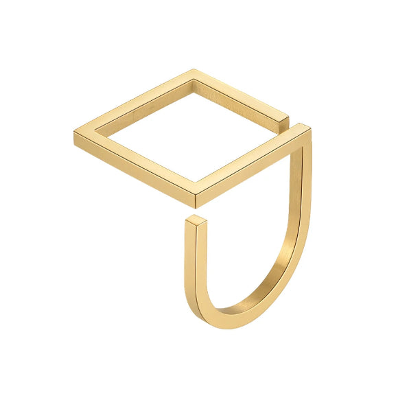 Gold-Square-Cocktail-Ring