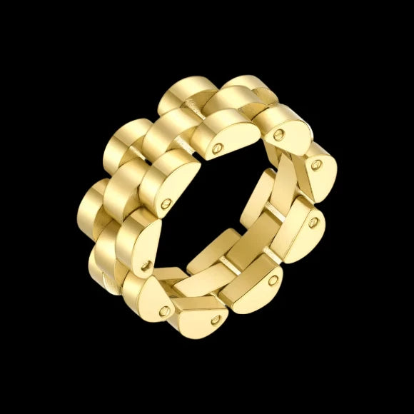 Watchband-Rings-For-Women-Gold-Plated