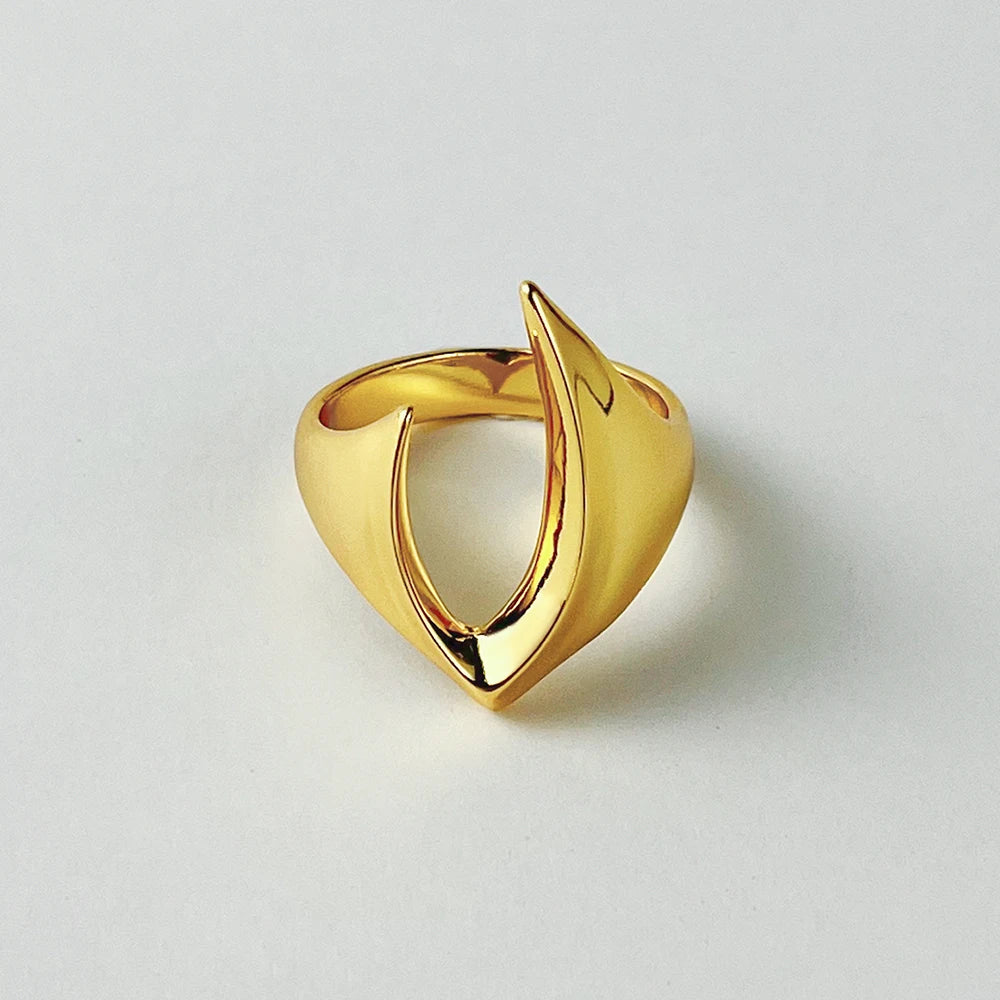 Blade Ring 18K Gold Plated