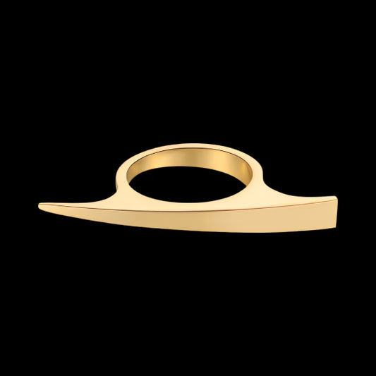 Wild Double Sided Ring For Women 18k Gold-Plated